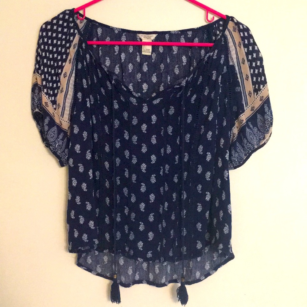 Forever 21 | Boho Peasant Top